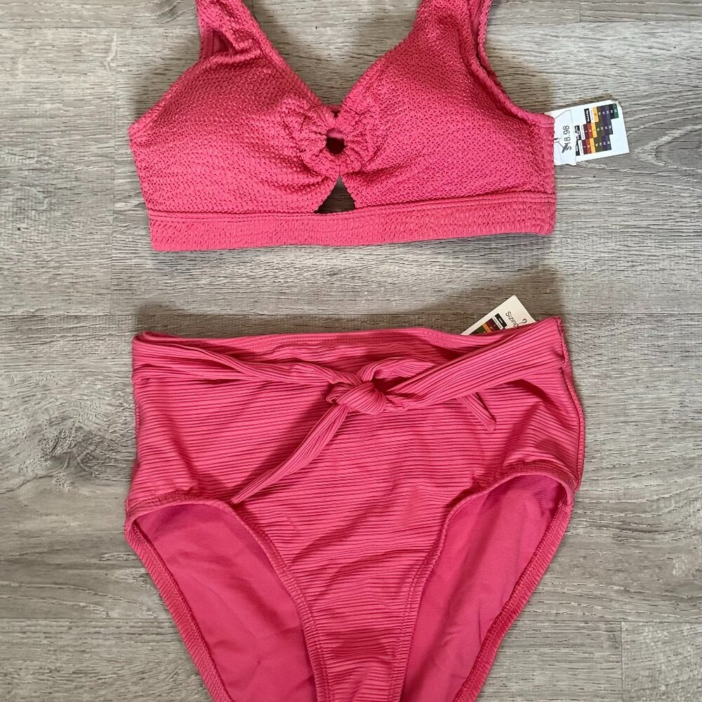 Time and True 2 Piece Bathing Suit Small 4-6
